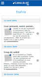 Mobile Screenshot of fzahra.canalblog.com