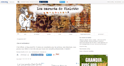Desktop Screenshot of lescarnetsdevio.canalblog.com