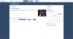 Desktop Screenshot of najibjeux.canalblog.com