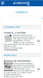 Mobile Screenshot of crealos.canalblog.com
