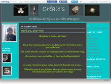 Tablet Screenshot of crealos.canalblog.com