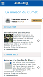 Mobile Screenshot of maisonducumet.canalblog.com