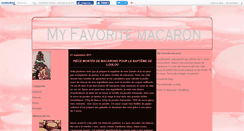 Desktop Screenshot of favouritemacaron.canalblog.com