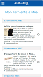 Mobile Screenshot of monfarnienteamoa.canalblog.com