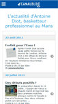 Mobile Screenshot of antoinediot.canalblog.com