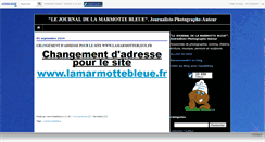 Desktop Screenshot of lamarmottebleue.canalblog.com
