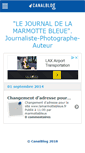 Mobile Screenshot of lamarmottebleue.canalblog.com