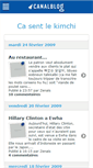 Mobile Screenshot of casentlekimchi.canalblog.com