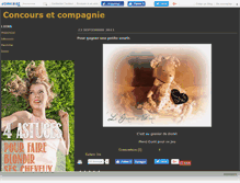 Tablet Screenshot of concoursetcie.canalblog.com
