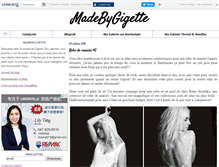 Tablet Screenshot of madebygigette.canalblog.com