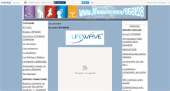 Desktop Screenshot of lifewavebizness.canalblog.com