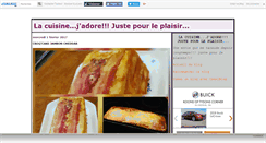 Desktop Screenshot of lacuisinejadore.canalblog.com