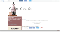 Desktop Screenshot of latelierdunefee.canalblog.com