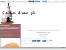 Tablet Screenshot of latelierdunefee.canalblog.com