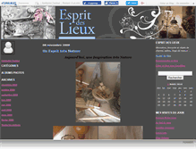 Tablet Screenshot of espritdeslieux.canalblog.com