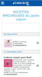 Mobile Screenshot of jardincoquin.canalblog.com