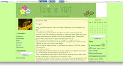 Desktop Screenshot of enviedevert.canalblog.com