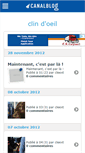 Mobile Screenshot of clextier.canalblog.com