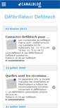 Mobile Screenshot of defibrilateur.canalblog.com