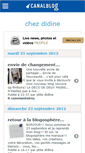 Mobile Screenshot of chezdidine62.canalblog.com