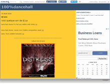 Tablet Screenshot of dancehall971.canalblog.com