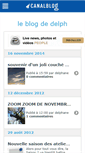 Mobile Screenshot of delphane.canalblog.com