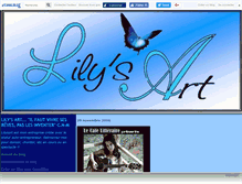 Tablet Screenshot of lilysart.canalblog.com