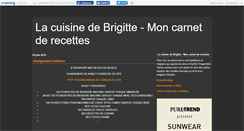 Desktop Screenshot of cuisine2brigitte.canalblog.com
