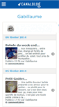 Mobile Screenshot of gabillaume.canalblog.com