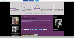 Desktop Screenshot of emiliesainton.canalblog.com