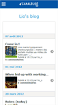 Mobile Screenshot of liosblog.canalblog.com