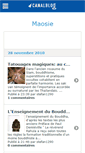 Mobile Screenshot of maosie.canalblog.com