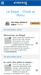 Mobile Screenshot of leregaltheix.canalblog.com