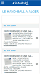 Mobile Screenshot of handalgerois.canalblog.com