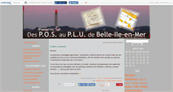 Desktop Screenshot of posdebelleile.canalblog.com