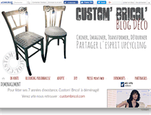 Tablet Screenshot of custombricol.canalblog.com