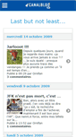 Mobile Screenshot of lastbutnotleast.canalblog.com