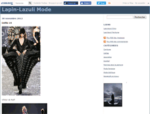 Tablet Screenshot of lapinlazulimode.canalblog.com