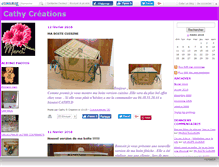 Tablet Screenshot of cathydcreation.canalblog.com