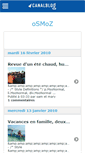 Mobile Screenshot of osmoz.canalblog.com