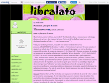 Tablet Screenshot of libralato.canalblog.com