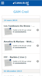 Mobile Screenshot of gamcreil.canalblog.com