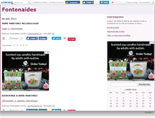 Tablet Screenshot of fontenaides.canalblog.com