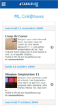 Mobile Screenshot of mlcreations.canalblog.com