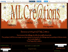 Tablet Screenshot of mlcreations.canalblog.com