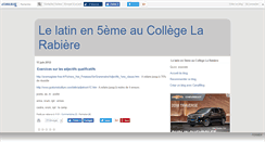 Desktop Screenshot of latinrabiere5eme.canalblog.com