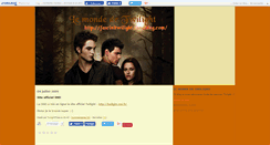Desktop Screenshot of fascinitwilight.canalblog.com