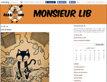 Tablet Screenshot of monsieurlib.canalblog.com