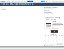 Tablet Screenshot of mohamed6roi.canalblog.com