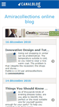 Mobile Screenshot of amiracollections.canalblog.com